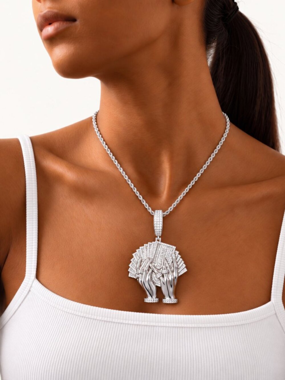 Money Hands Pendant - FLORASA